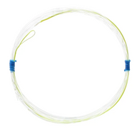 Wind-on Trolling Leader - R&R Tackle Co. | Premium Saltwater Fishing Tackle. This leader, available in breaking strengths of 50, 80, 100, 130, 150, 200, 250, 300, 400, and 500 lbs, is specifically designed to withstand the capture of large fish such as tuna, marlin, and dorado, providing a clean connection without bulky knots thanks to its Wind-On system.